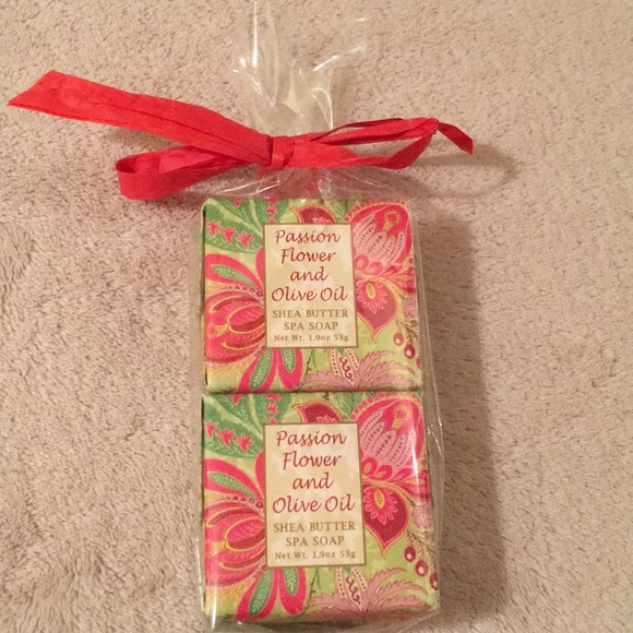 Passion Flower Olive Oil  Shea Butter Soap 1.9 oz - Picture 7 of 7